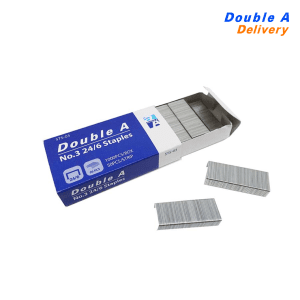 ลวดเย็บกระดาษ Double A เบอร์ 3 (24/6) 1 กล่อง